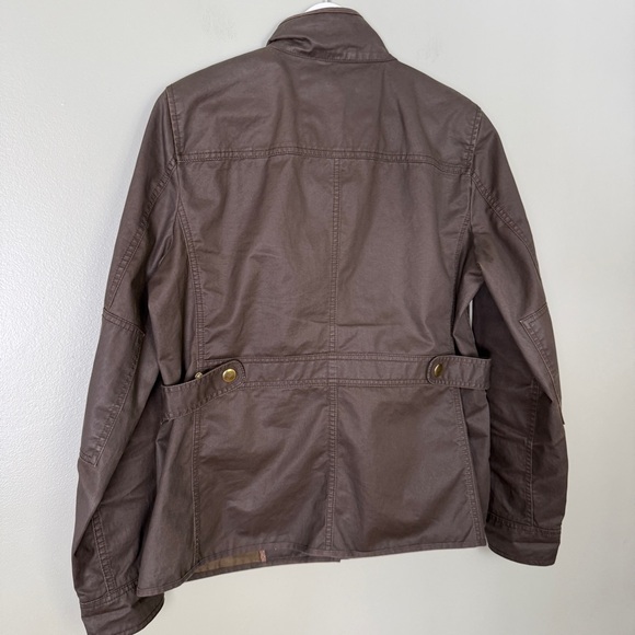 J. Crew Downtown Military Utility Field Jacket in Olive Green Brown Size Large - Picture 5 of 11